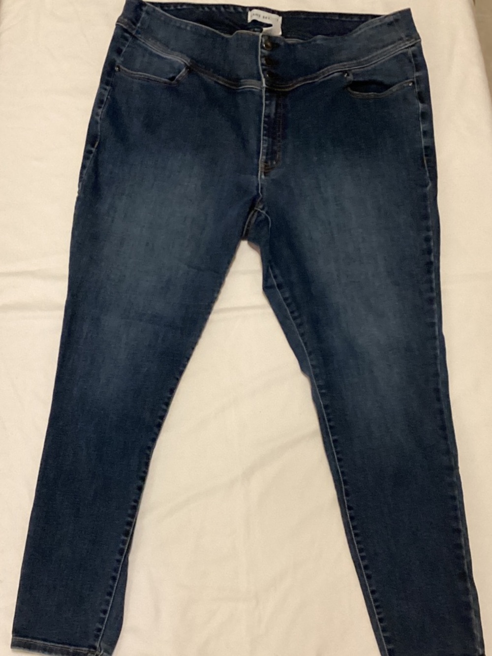 Lane Bryant Dark Blue Skinny Jeggings